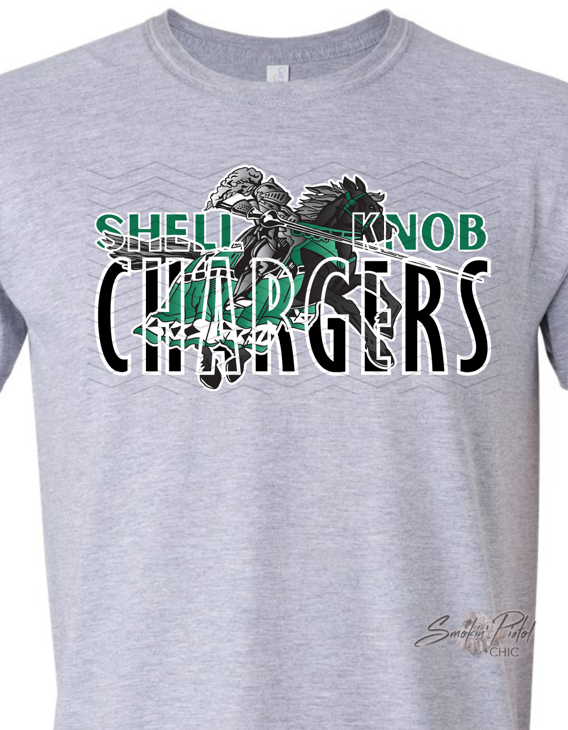 Shell Knob Chargers Layered