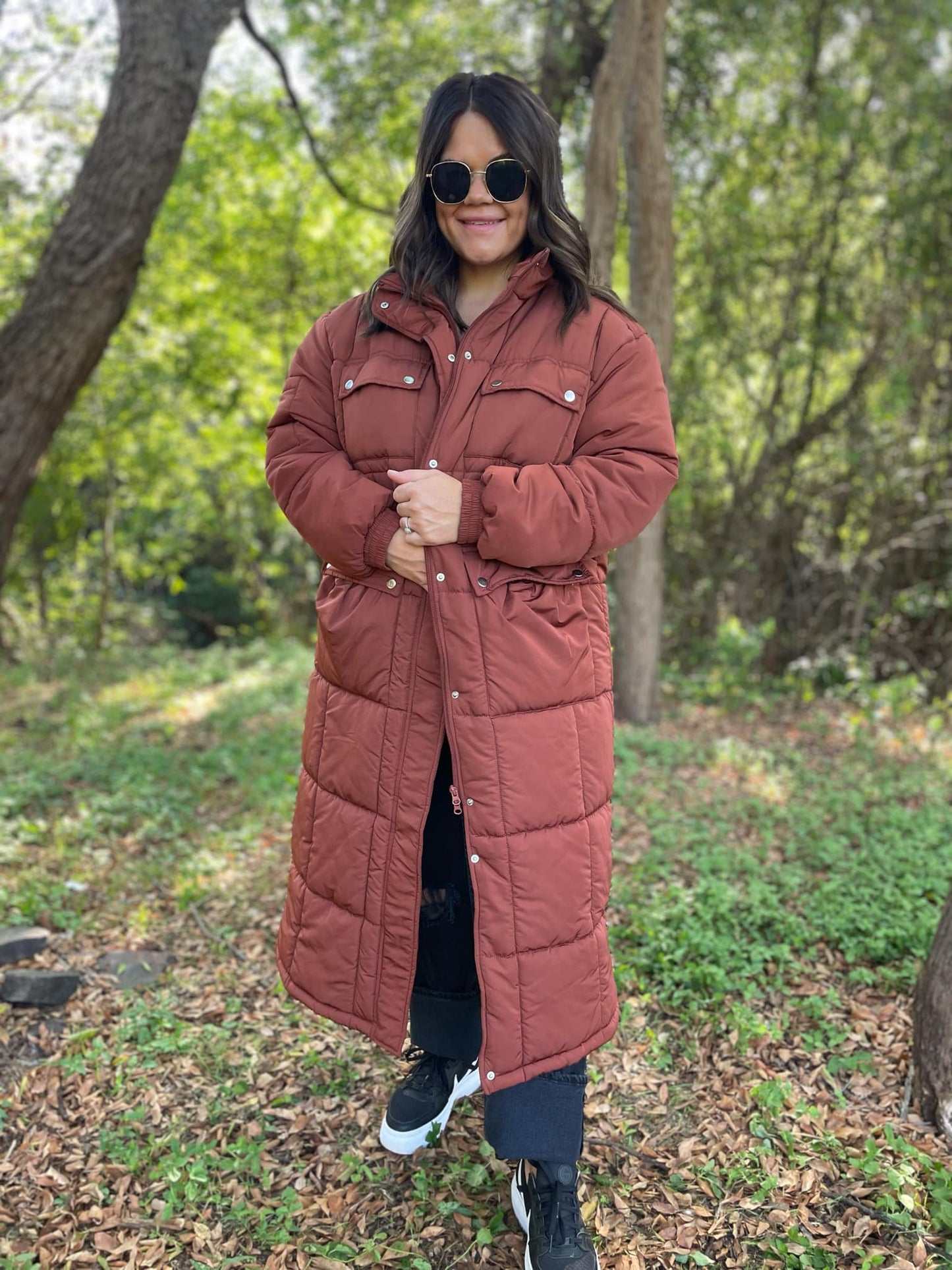 PREORDER: Wrap Me Up Full Length Puffer Jacket