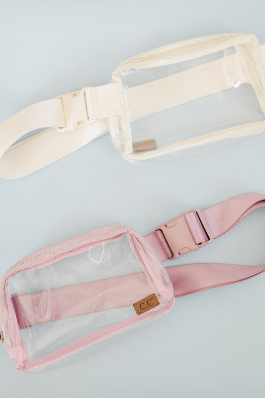 CC Clear Stadium Belt Bag Fanny Pack