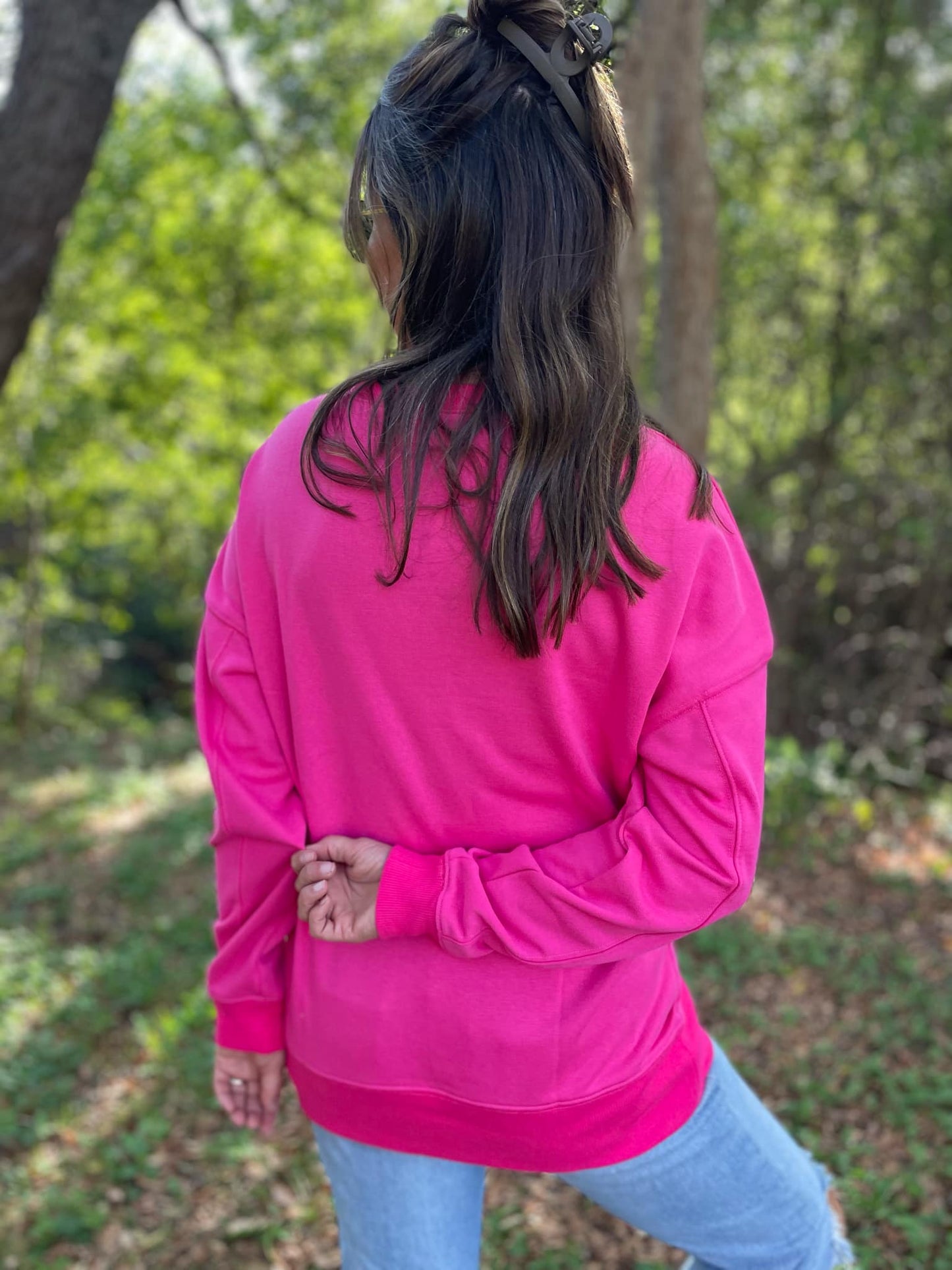 PREORDER: Magnolia Pocket Sweatshirt in Two Colors