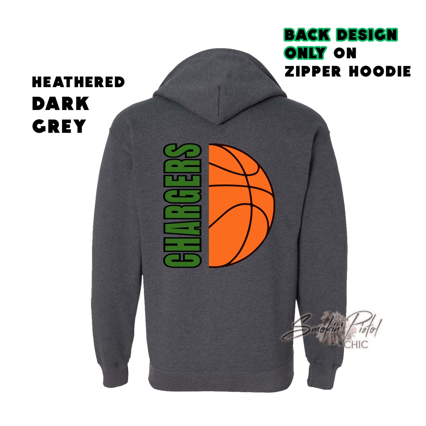 Chargers Basketball 1/2 & 1/2
