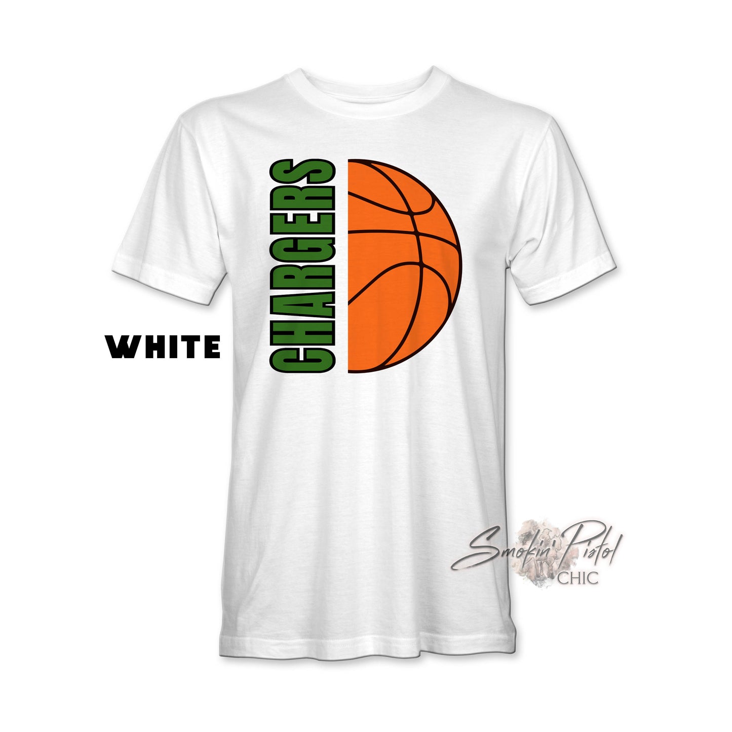 Chargers Basketball 1/2 & 1/2